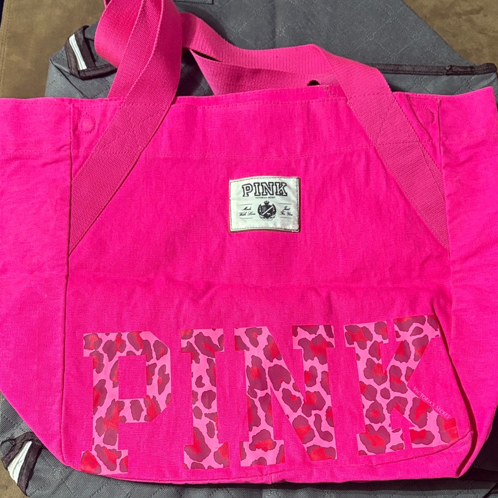 PINK Victoria's Secret Bright Pink Tote